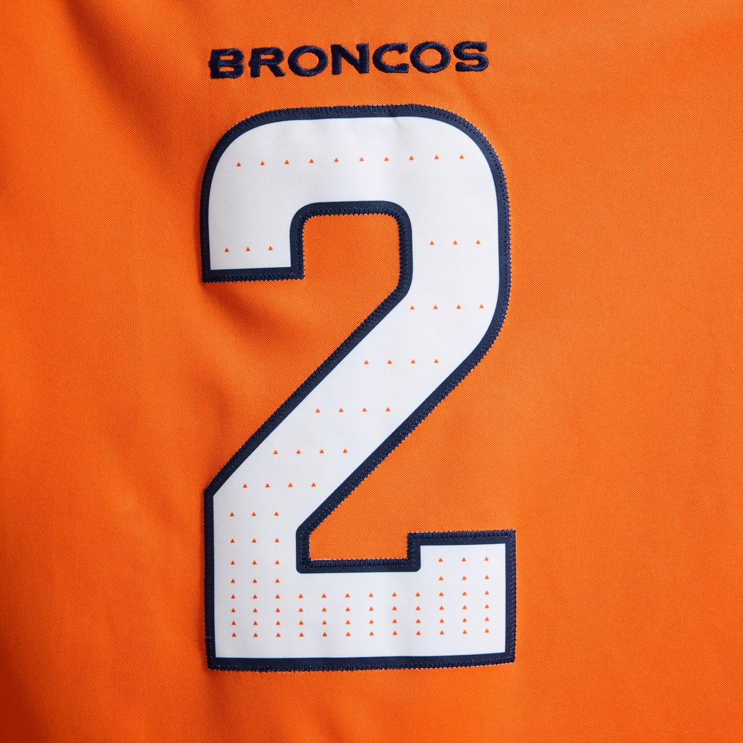 Denver Broncos Pat Surtain II Nike Alternate Vapor F.U.S.E. Stitched Limited Jersey - Navy