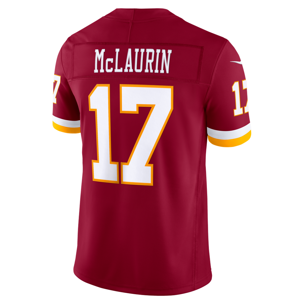 Washington Commanders Terry McLaurin Nike Team Vapor F.U.S.E. Stitched Limited Jersey - Burgundy