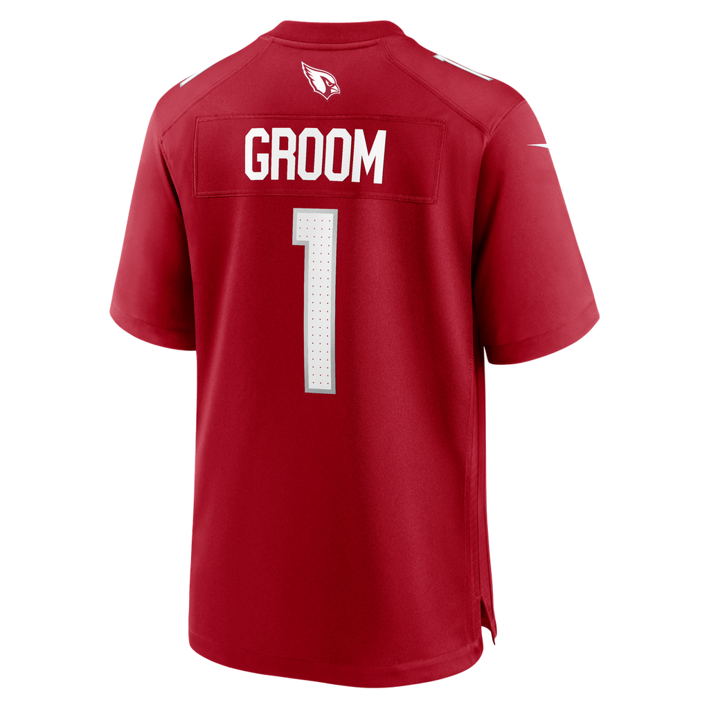 Arizona Cardinals Number 1 Groom Nike Game Jersey - Cardinal