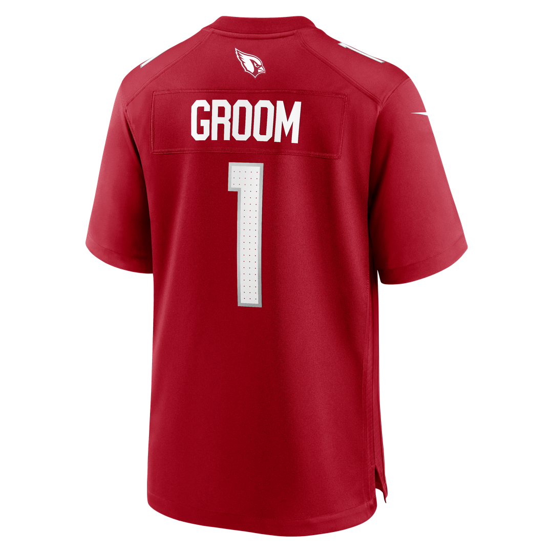 Arizona Cardinals Number 1 Groom Nike Game Jersey - Cardinal