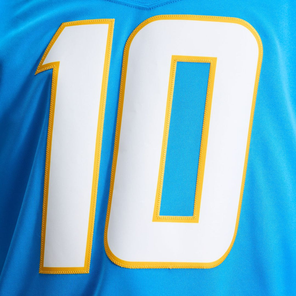 Los Angeles Chargers Justin Herbert Nike Alternate Super Chargers Vapor F.U.S.E. Stitched Limited Jersey - Navy