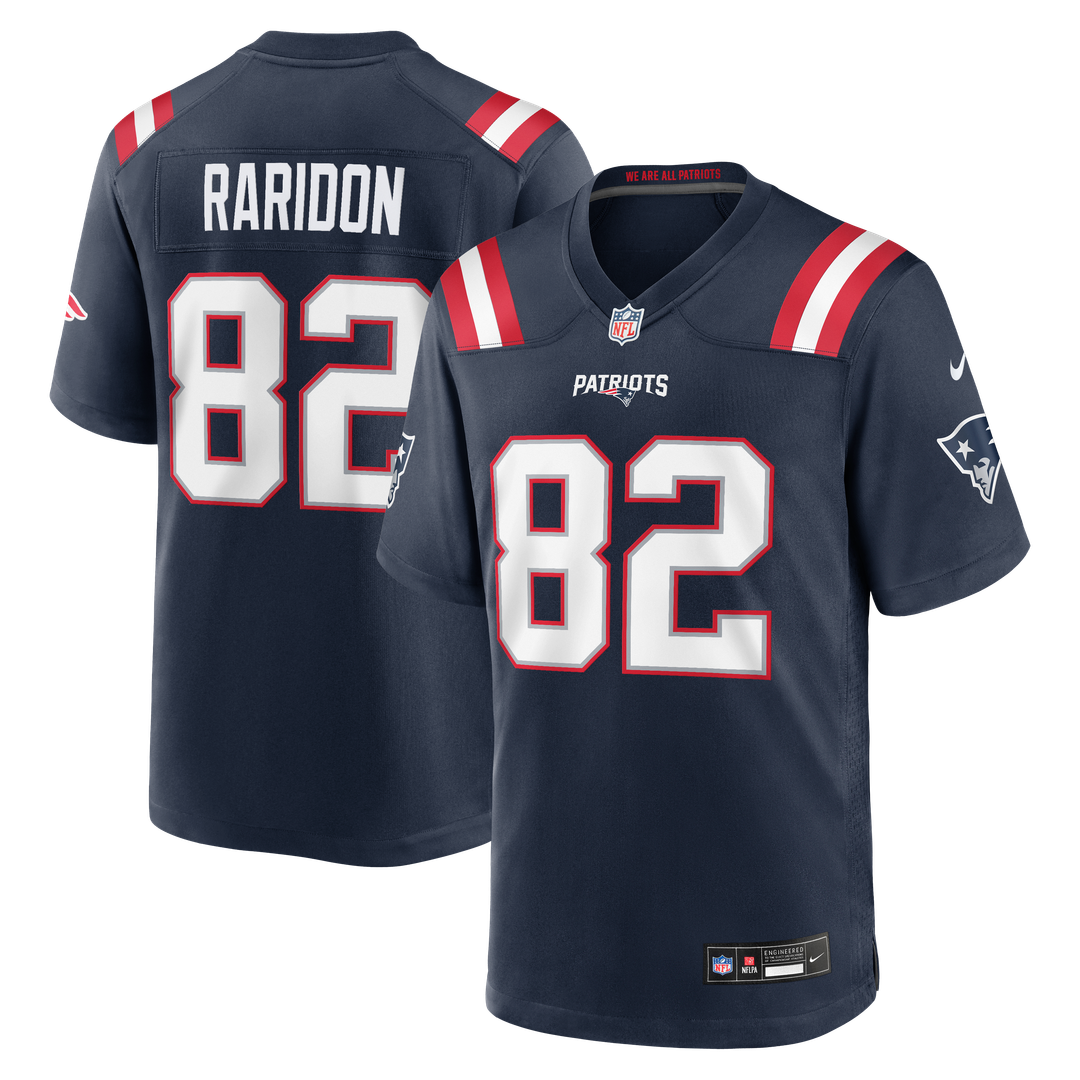 New England Patriots Eli Raridon Nike Team Game Jersey - Navy