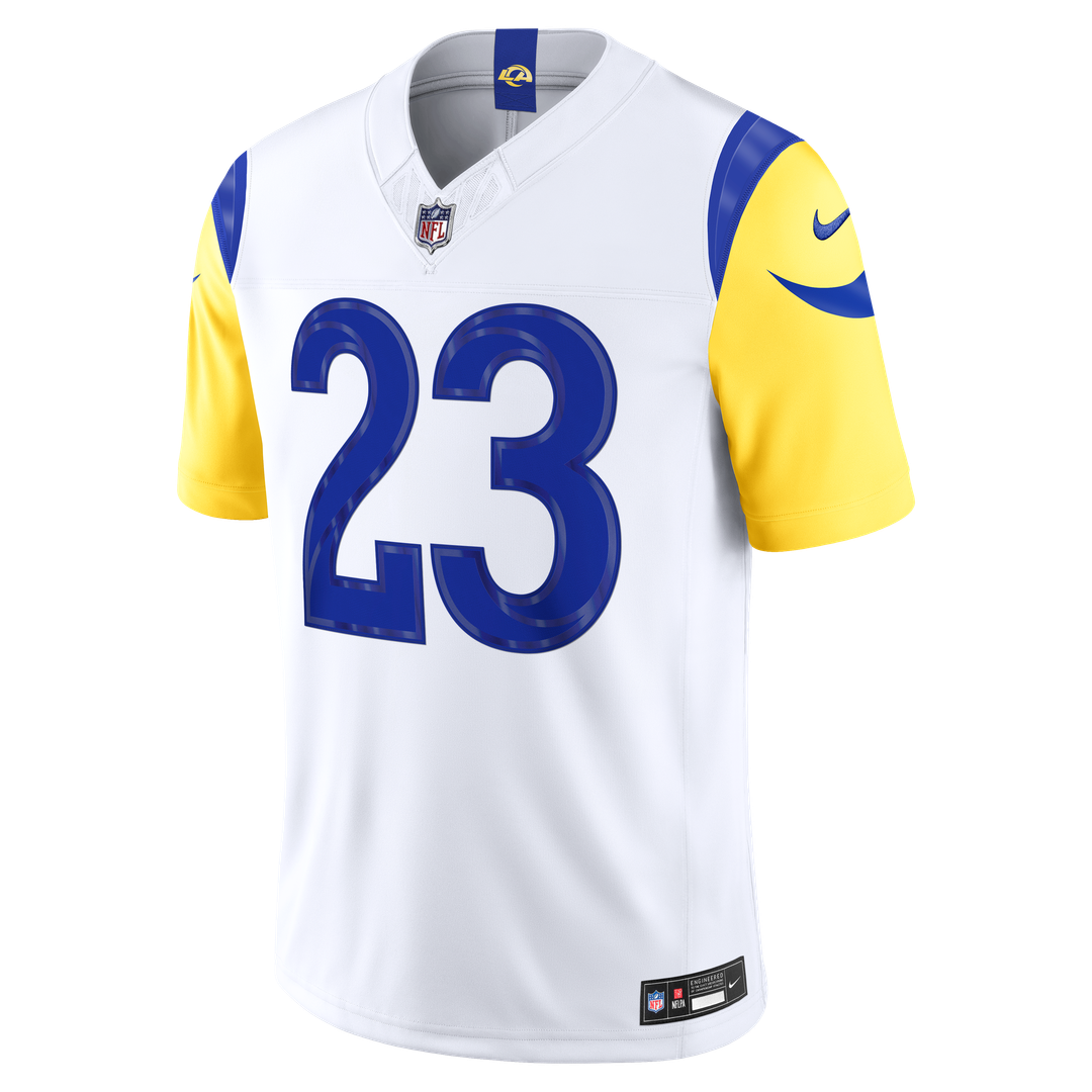 Los Angeles Rams Kyren Williams Nike Vapor F.U.S.E. Stitched Limited Jersey - White