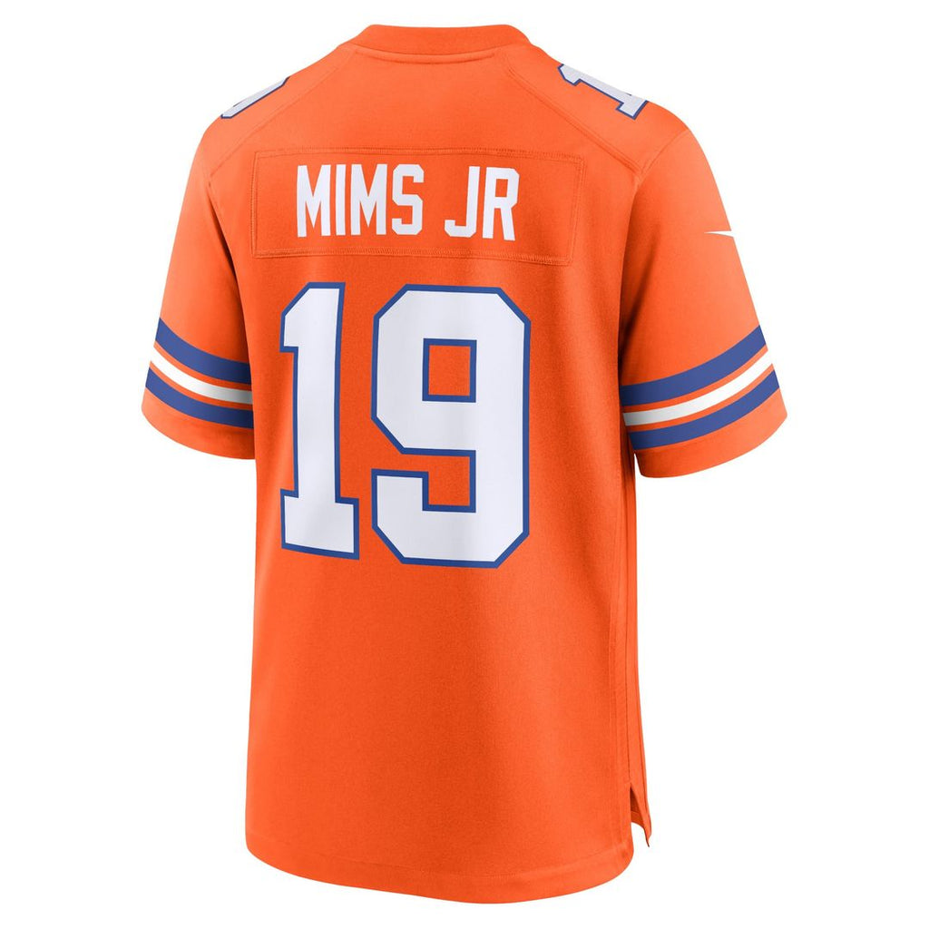 Denver Broncos Marvin Mims Jr Nike Mile High Collection 1977 Throwback Player Game Jersey - Orange