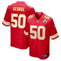 Kansas City Chiefs Brandon George Nike Team Game Jersey - Red