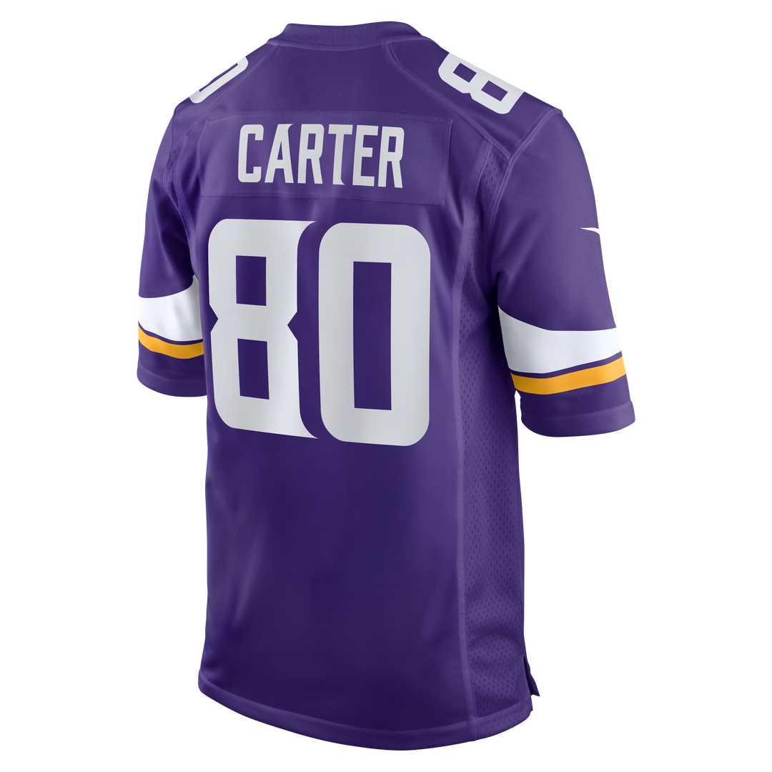 Minnesota Vikings Cris Carter Nike Game Retired Player Jersey - Purple