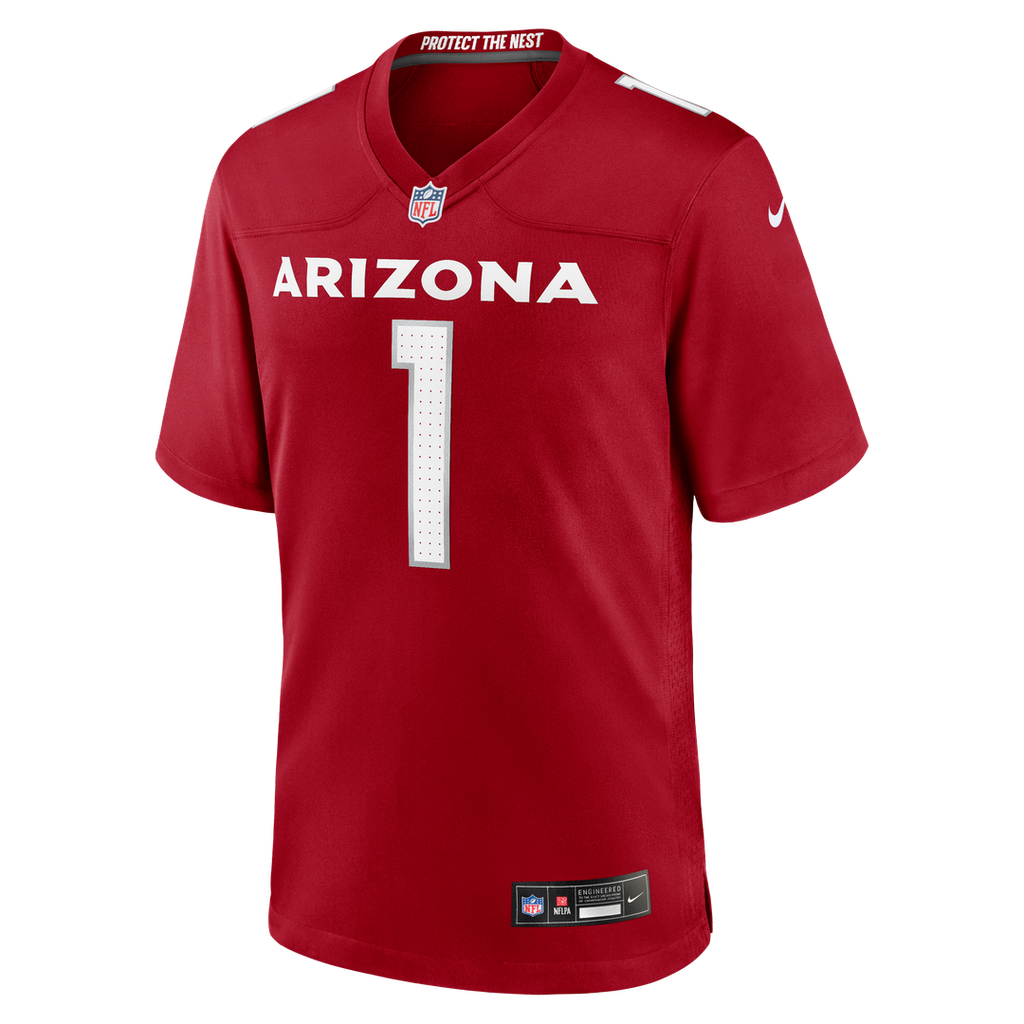 Arizona Cardinals Number 1 Groom Nike Game Jersey - Cardinal