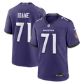 Baltimore Ravens Olaivavega Ioane Nike Team Game Jersey - Purple