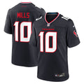 Houston Texans Davis Mills Nike Team Game Jersey - Navy