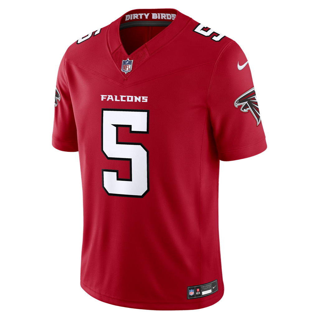 Atlanta Falcons Drake London Nike Team Vapor F.U.S.E. Stitched Limited Jersey - Red