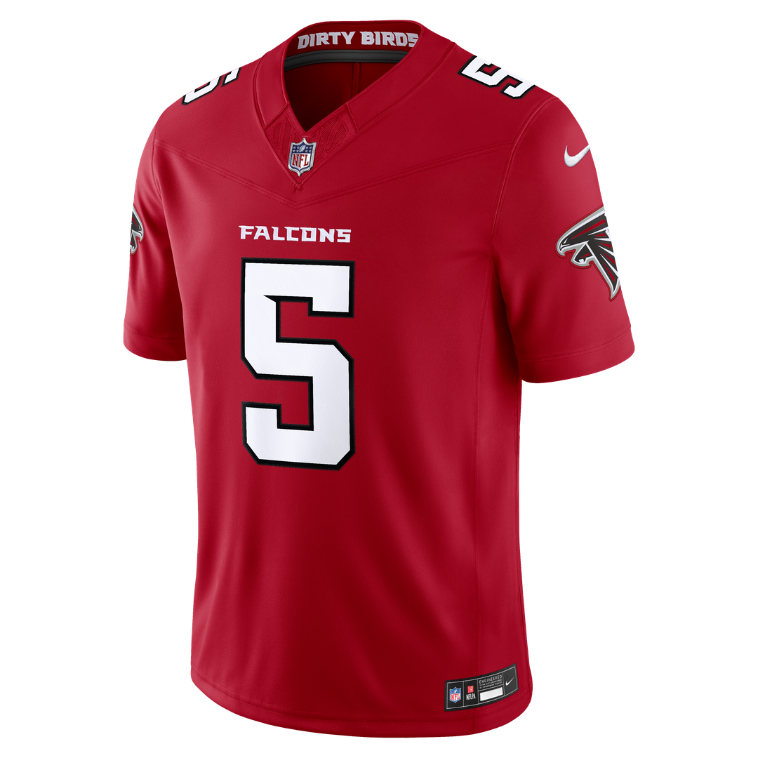 Atlanta Falcons Drake London Nike Team Vapor F.U.S.E. Stitched Limited Jersey - Red