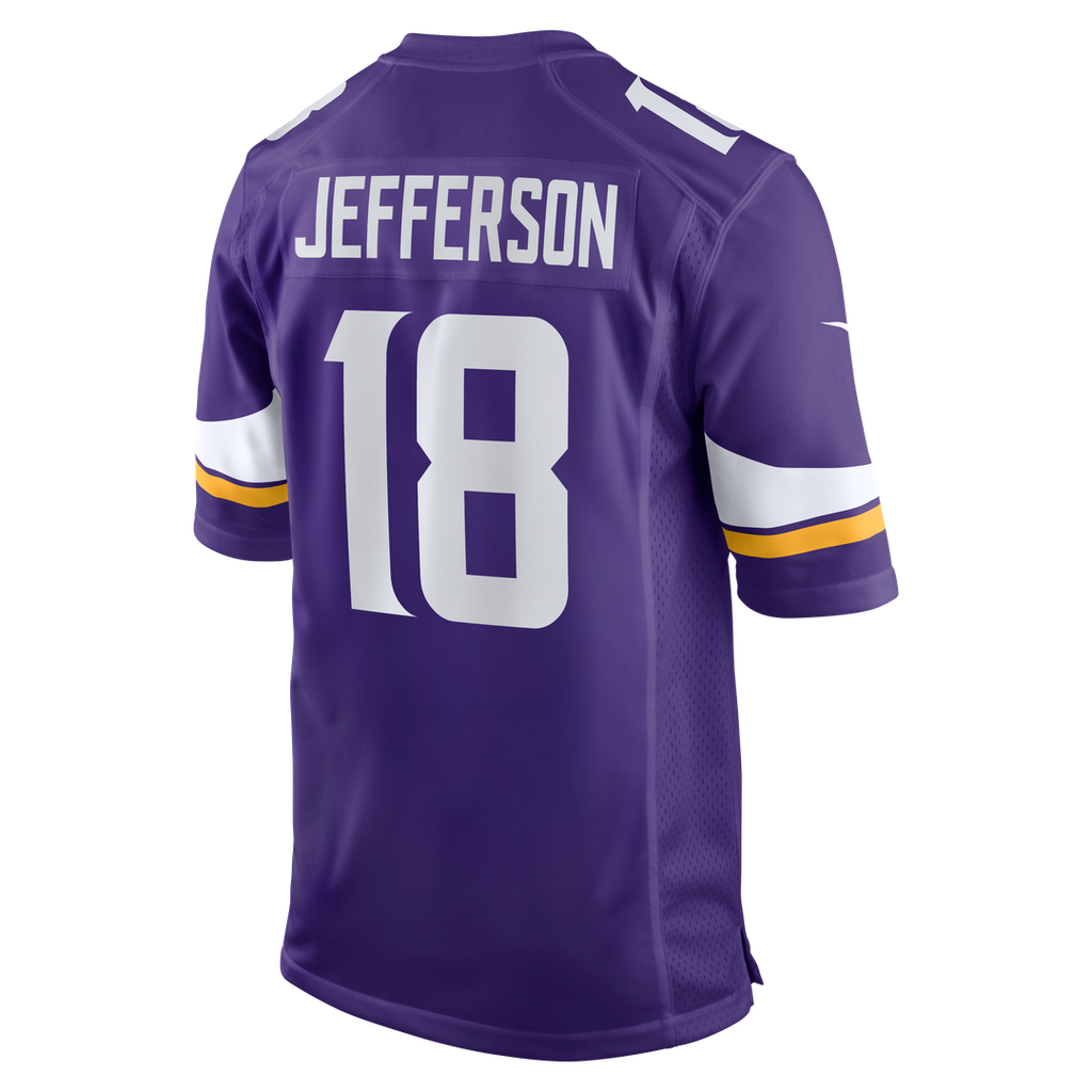 Minnesota Vikings Justin Jefferson Nike Game Jersey - Purple