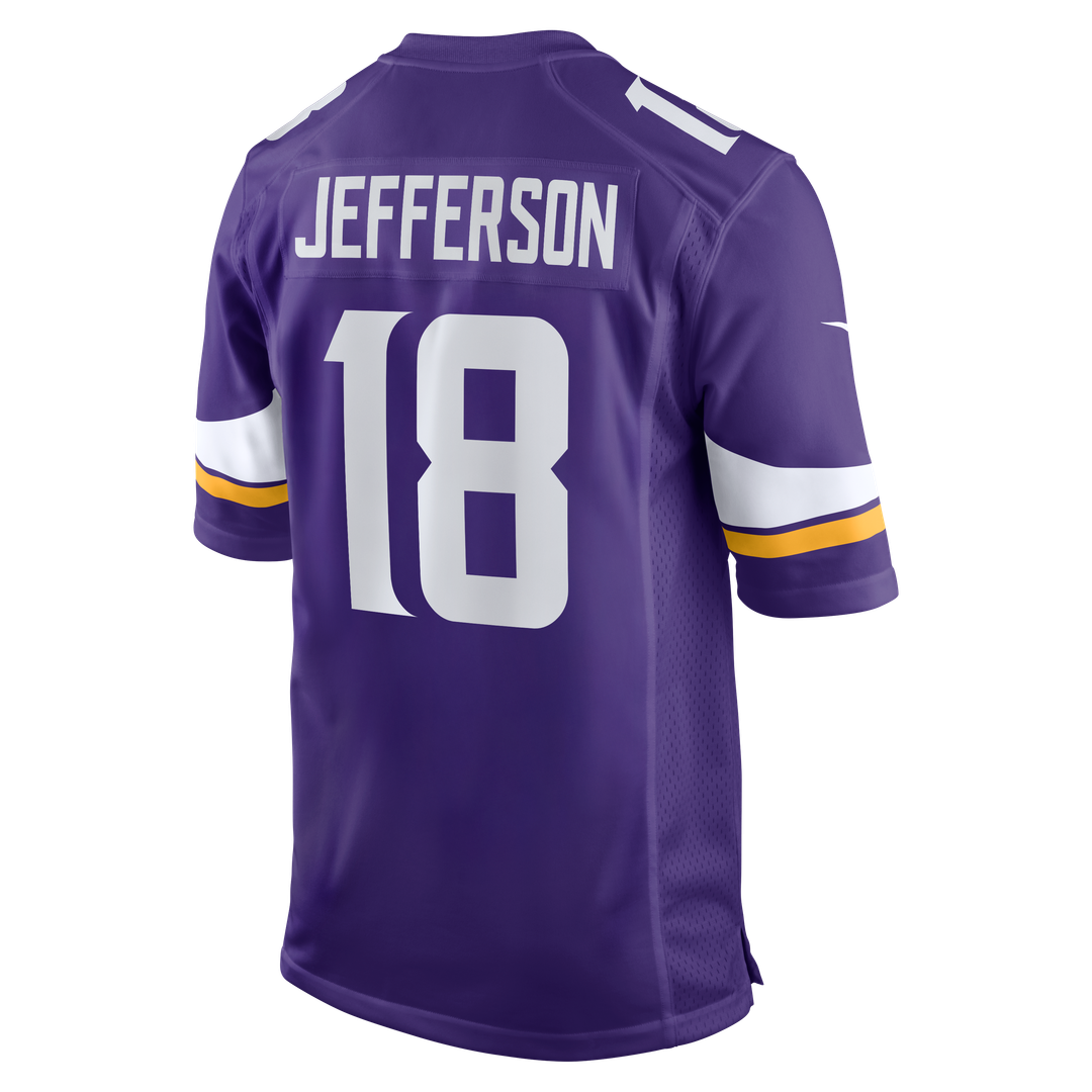 Minnesota Vikings Justin Jefferson Nike Game Jersey - Purple