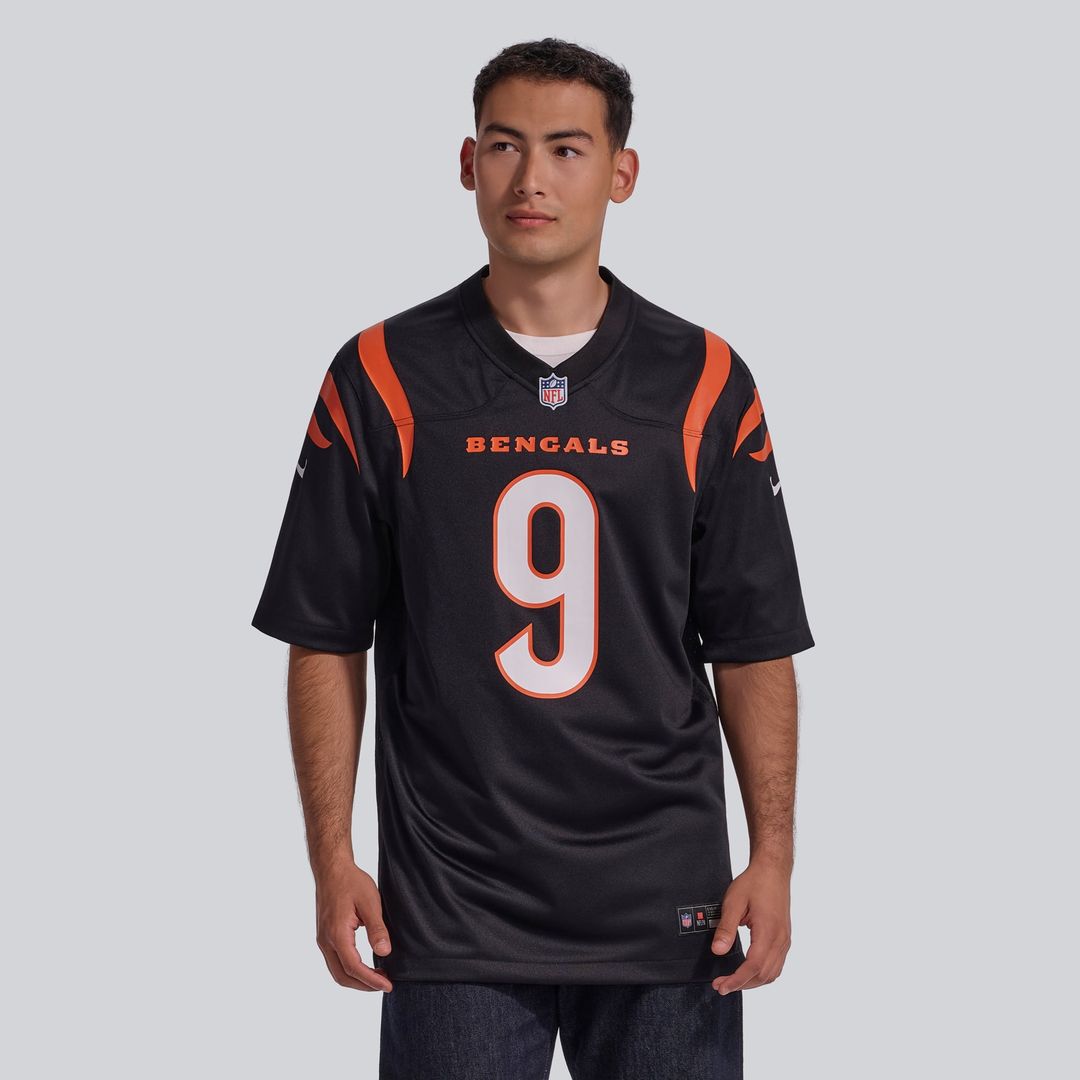 Cincinnati Bengals Joe Burrow Nike Player Game Jersey - Black