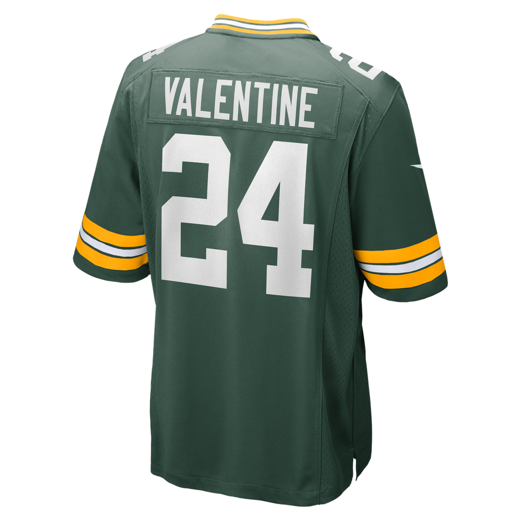 Green Bay Packers Carrington Valentine Nike Game Jersey - Green