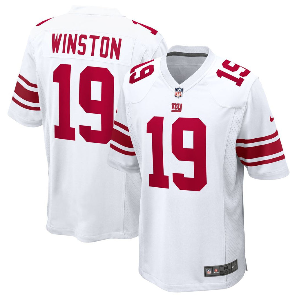 New York Giants Jameis Winston Nike Alternate Game Jersey - Century Red