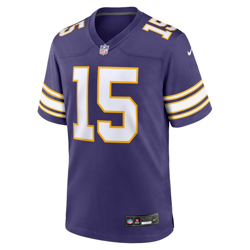 Minnesota Vikings Dallas Turner Nike Game Jersey - White