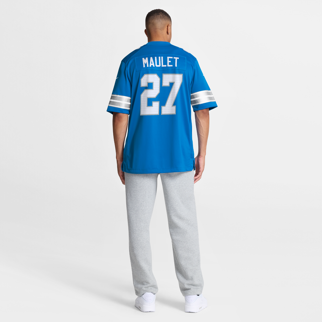 Detroit Lions Arthur Maulet Nike Team Game Jersey - Blue