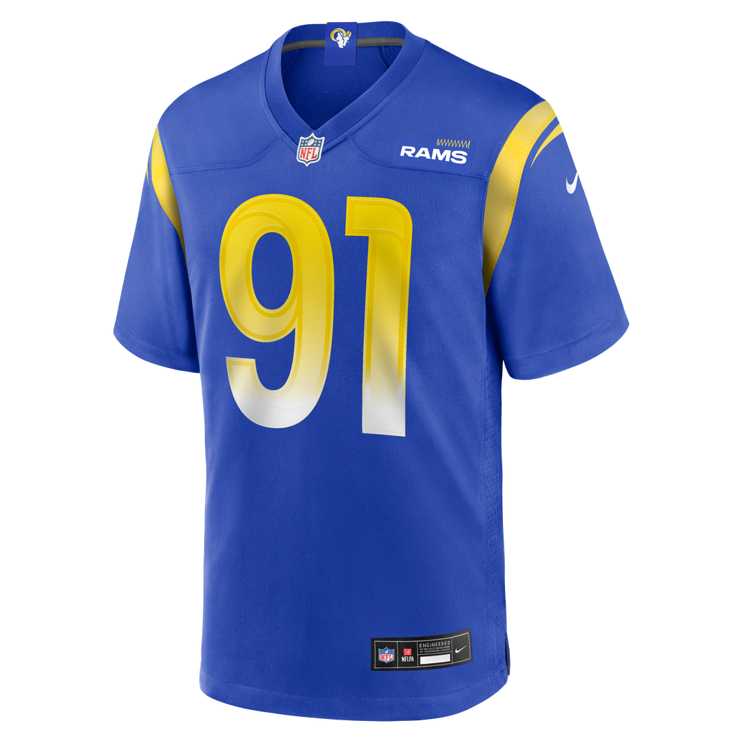Los Angeles Rams Kobie Turner Nike Home Game Jersey - Royal