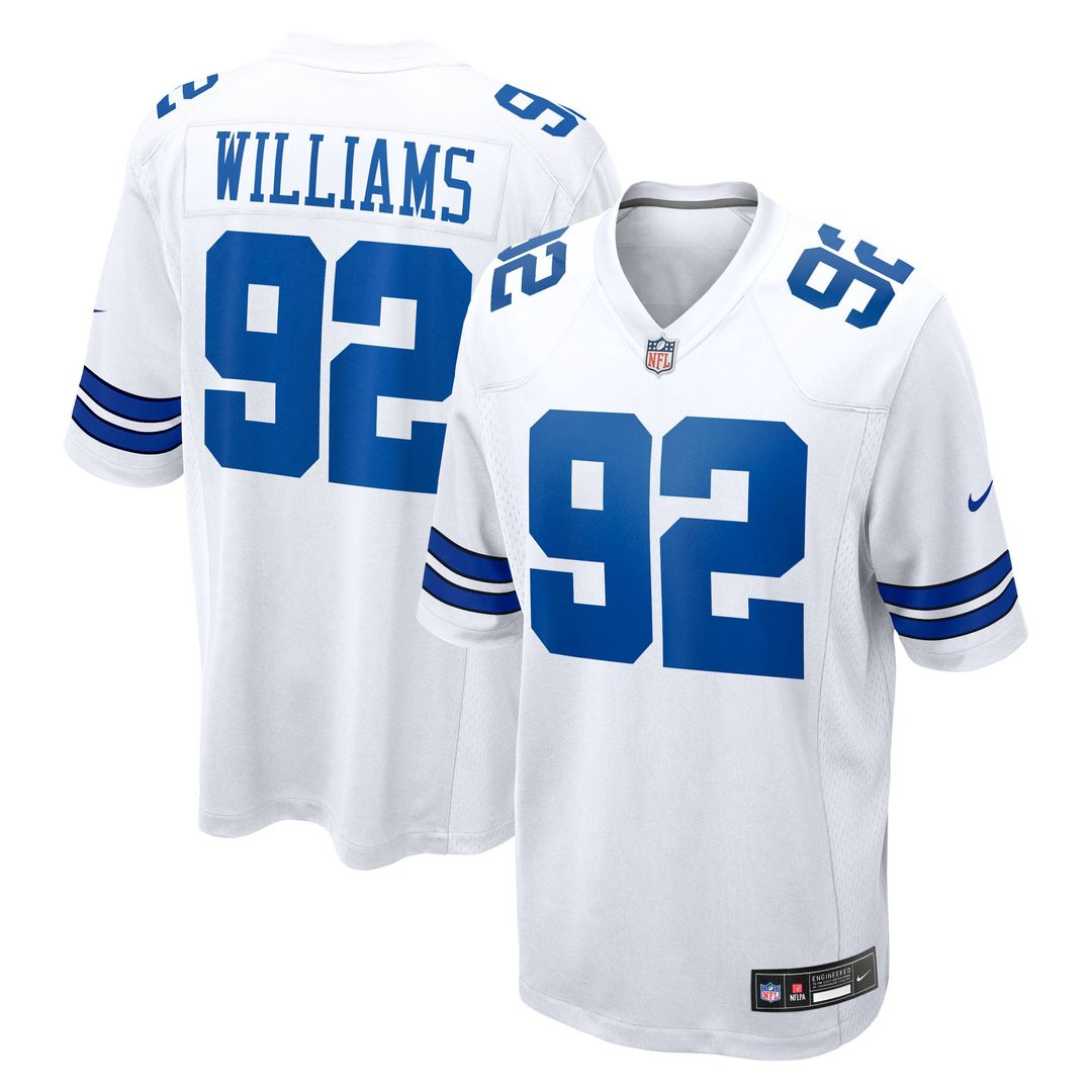 Dallas Cowboys Quinnen Williams Nike Team Game Jersey - Navy