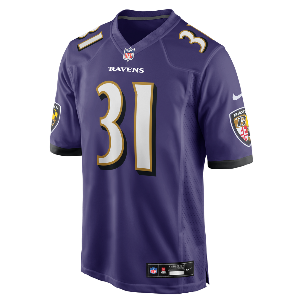 Baltimore Ravens Jamal Lewis Nike Game Retired Player Jersey - Purple