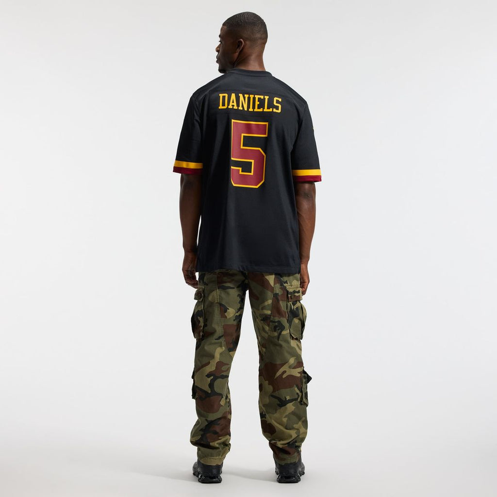 Hail Raiser Washington Commanders Jayden Daniels Nike Alternate Game Jersey - Black