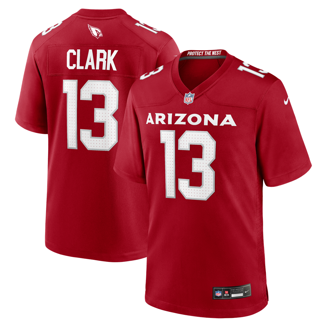 Arizona Cardinals Kei'Trel Clark Nike Game Jersey - Cardinal