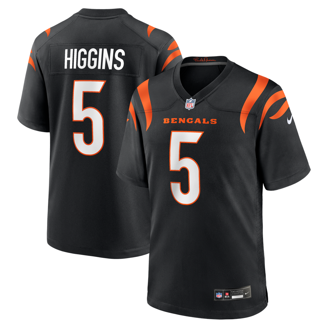 Cincinnati Bengals Tee Higgins Nike Game Jersey - White