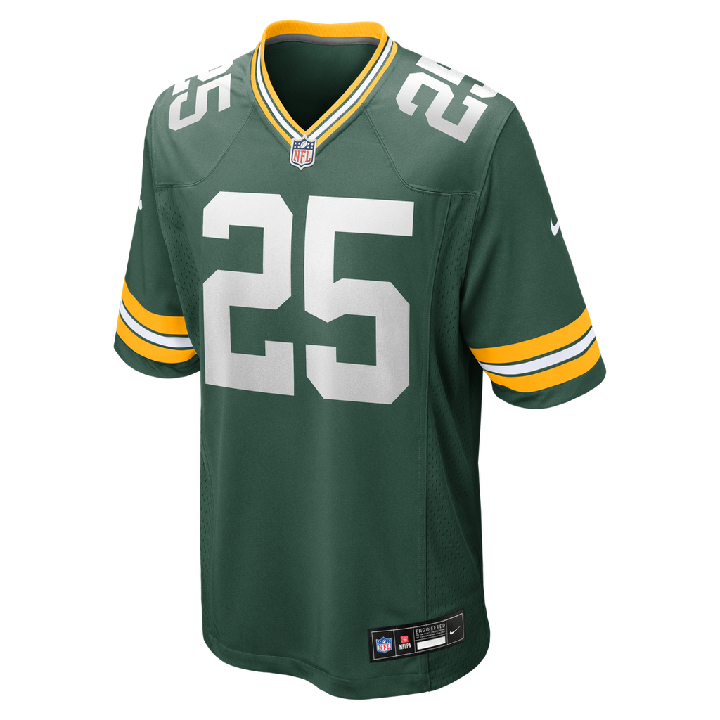 Green Bay Packers Keisean Nixon Nike Game Player Jersey - Green