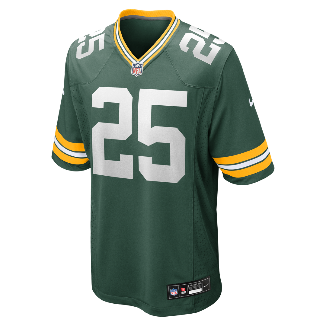 Green Bay Packers Keisean Nixon Nike Game Player Jersey - Green