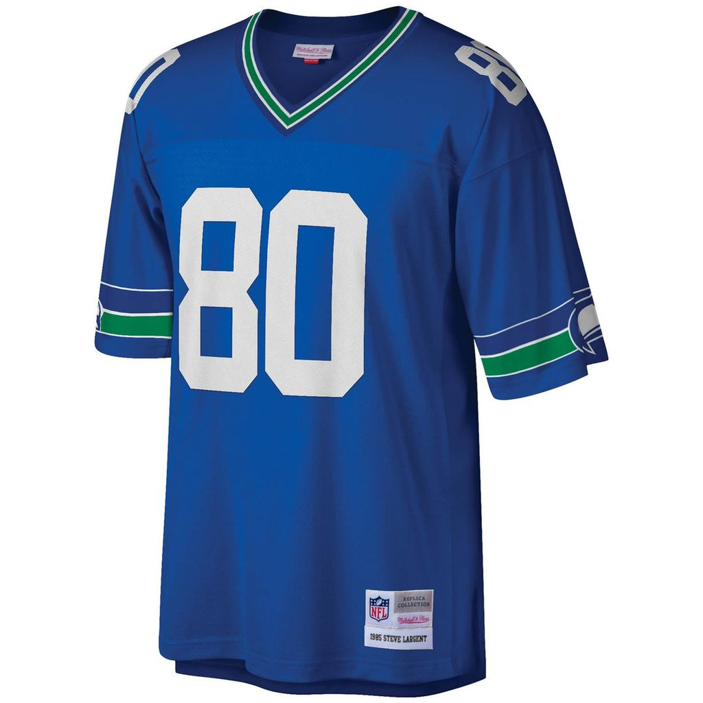 Seattle Seahawks Steve Largent Mitchell & Ness Legacy Replica Jersey - Royal