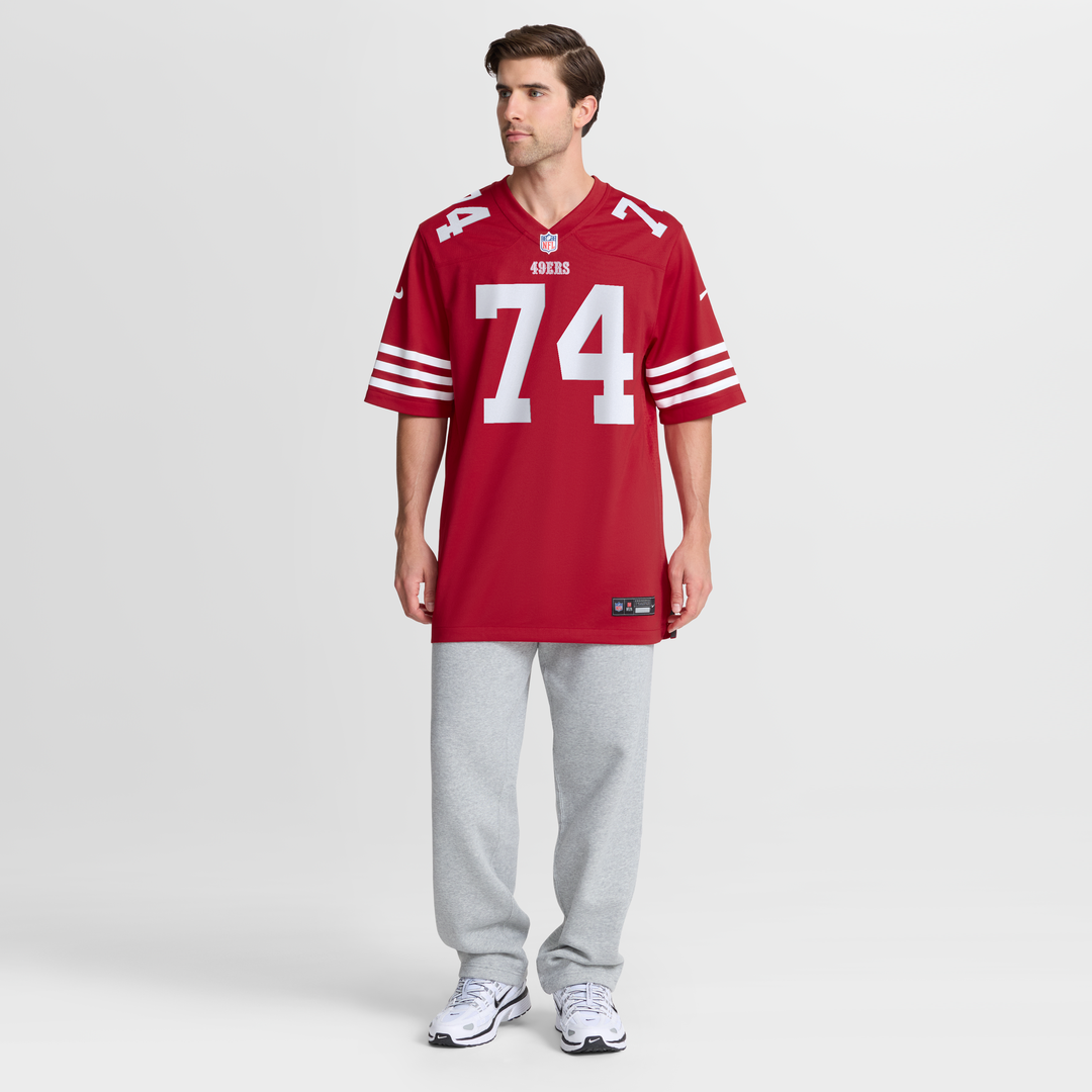 San Francisco 49ers Brett Toth Nike Team Game Jersey - Scarlet