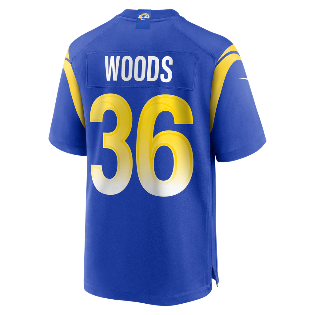 Los Angeles Rams Charles Woods Nike Game Jersey - Royal
