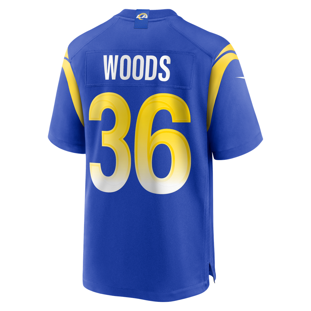 Los Angeles Rams Charles Woods Nike Game Jersey - Royal