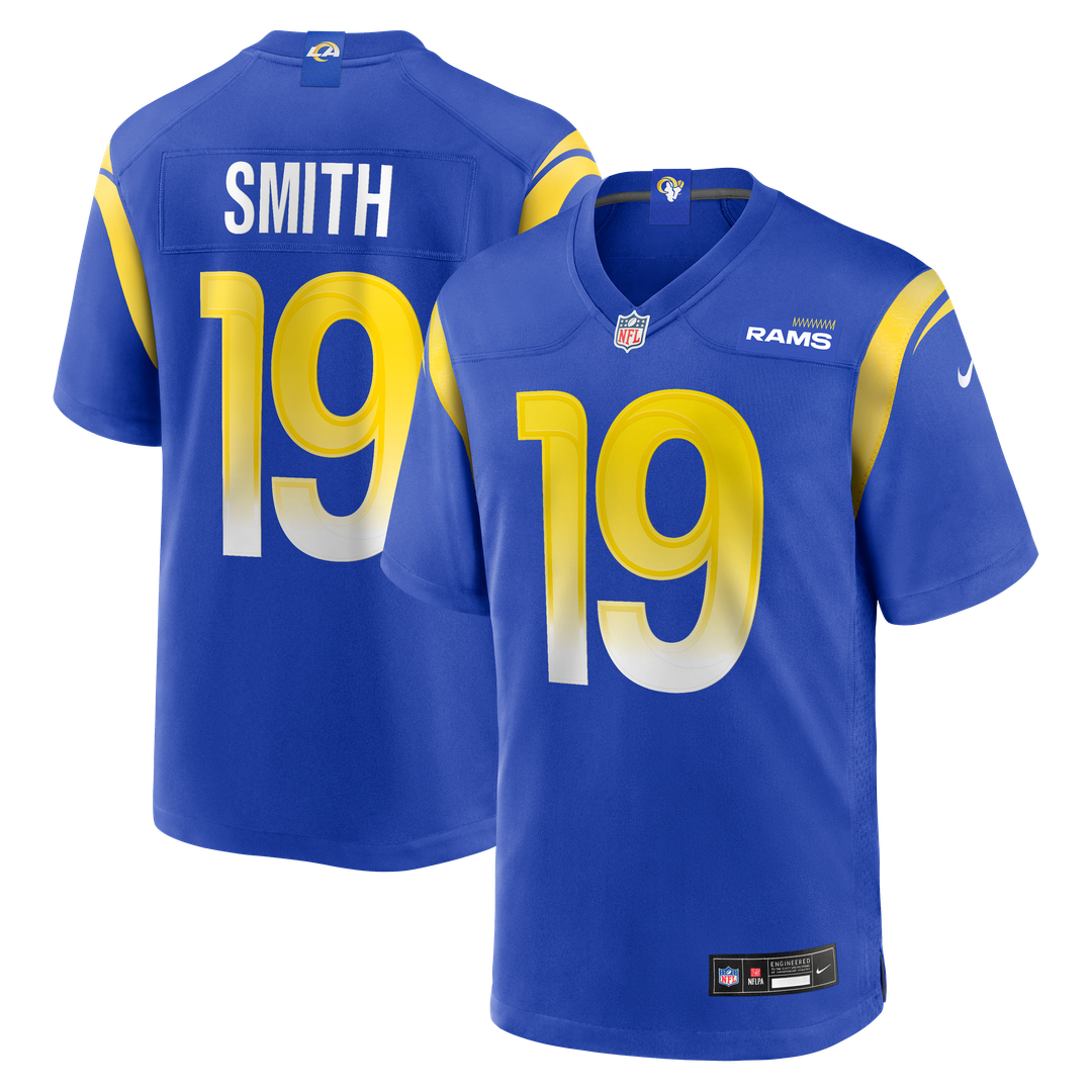 Los Angeles Rams Xavier Smith Nike Home Game Jersey - Royal