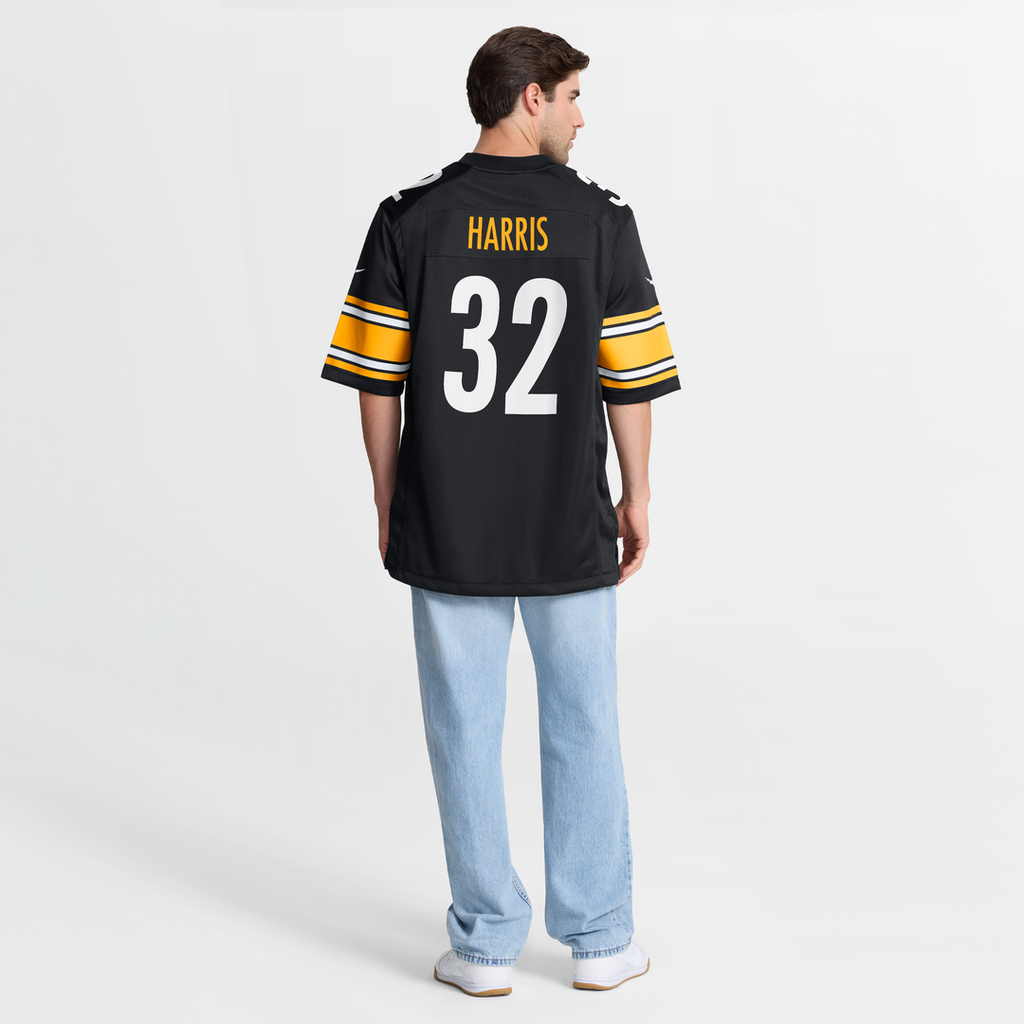 Pittsburgh Steelers Franco Harris Nike Game Retired Player Jersey - Black