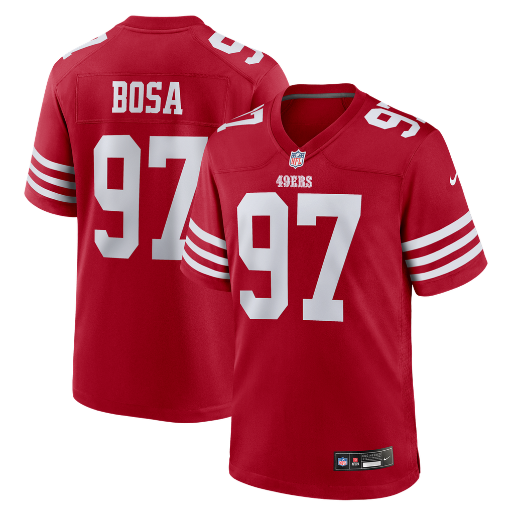 San Francisco 49ers Nick Bosa Nike Player Game Jersey - Scarlet