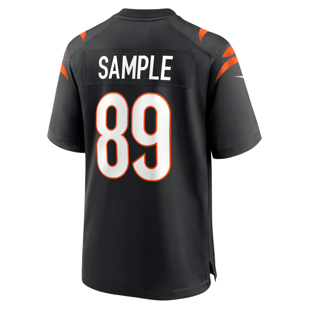 Cincinnati Bengals Drew Sample Nike Game Jersey - Black