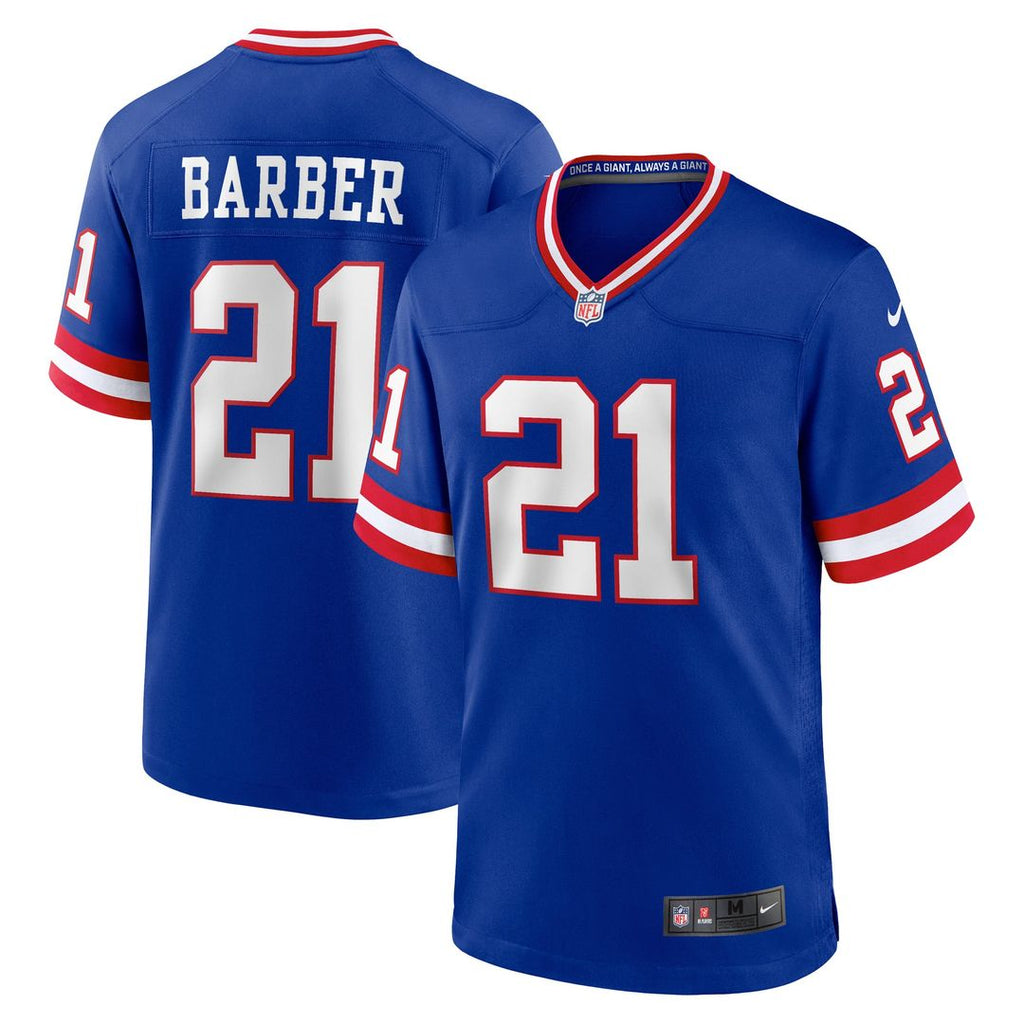 New York Giants Tiki Barber Nike Retired Player Alternate Game Jersey - Royal
