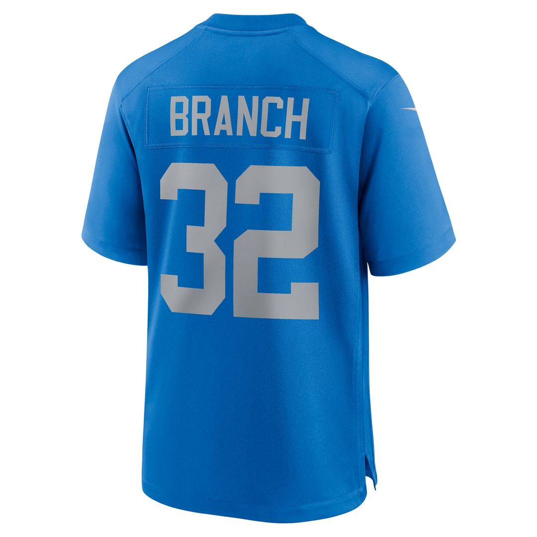 Detroit Lions Brian Branch Nike Alternate Game Jersey - Blue