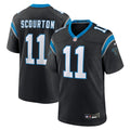 Carolina Panthers Nic Scourton Nike Team Game Jersey - Black
