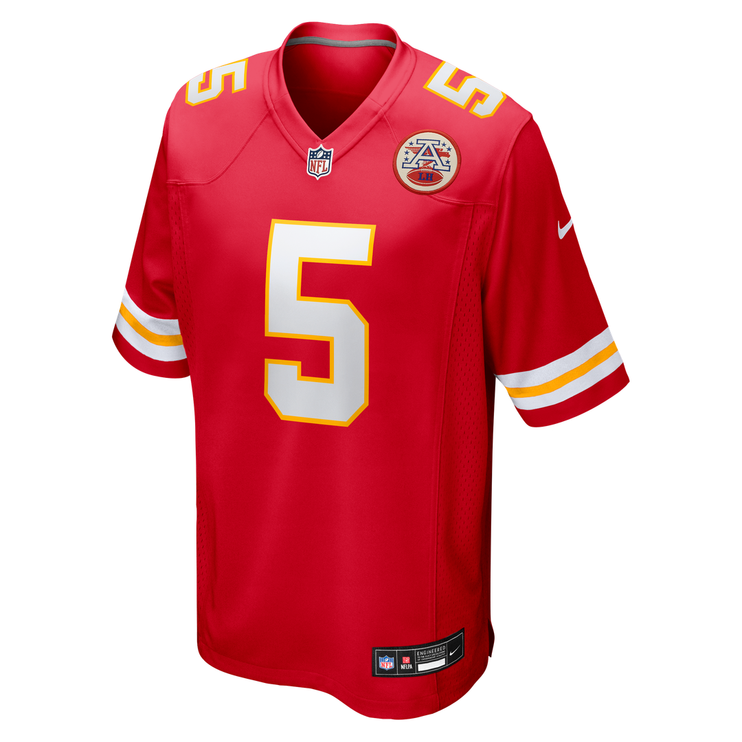 Kansas City Chiefs Mansoor Delane Nike Team Game Jersey - Red
