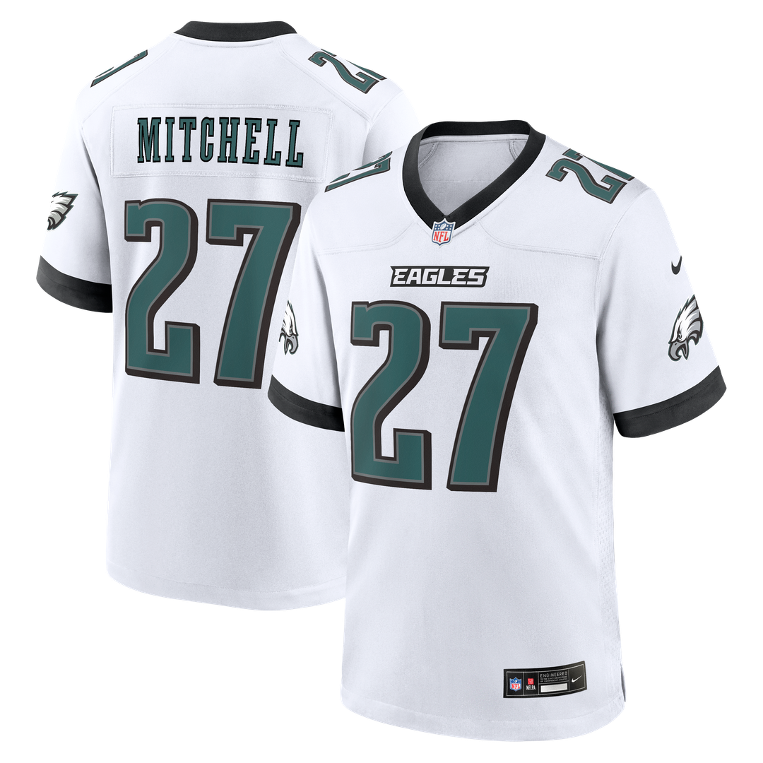 Philadelphia Eagles Quinyon Mitchell Nike Alternate Game Jersey - Kelly Green