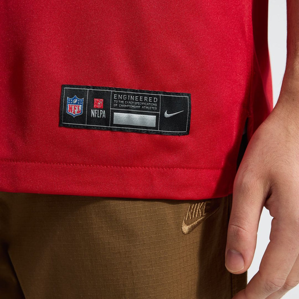 New York Giants Malik Nabers Nike Alternate Game Jersey - Century Red