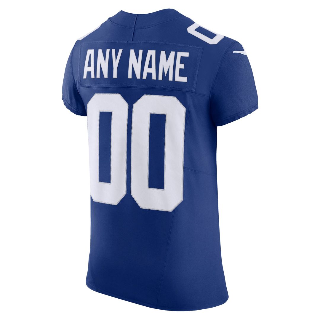 New York Giants Nike Vapor F.U.S.E. Elite Custom Jersey - Royal