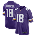 Minnesota Vikings Justin Jefferson Nike Game Jersey - Purple