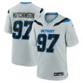 Detroit Lions Aidan Hutchinson Nike 2026 Rivalries Collection Game Jersey - Silver