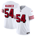 San Francisco 49ers Fred Warner Nike Alternate Vapor F.U.S.E. Stitched Limited Jersey - White