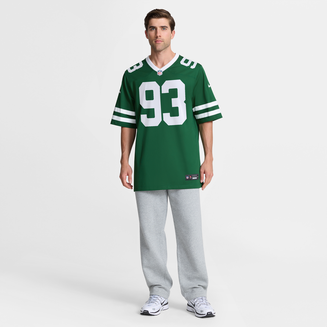 New York Jets Takk McKinley Nike Team Game Jersey - Legacy Green