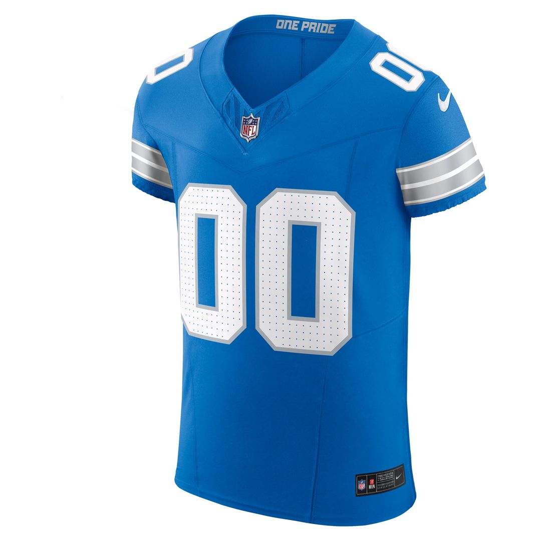 Detroit Lions Nike Team Vapor F.U.S.E. Elite Custom Jersey - Blue